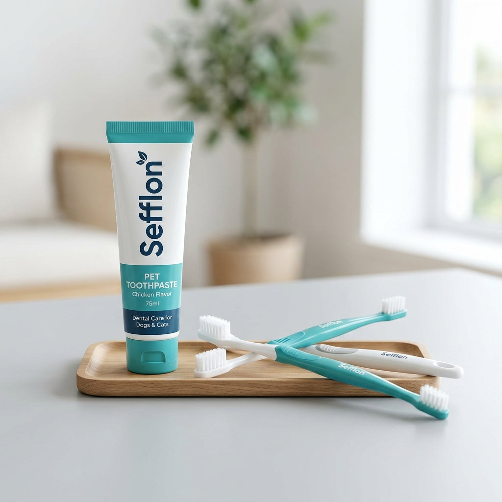 ProClean™ Pet Oral Care Set (Toothpaste + 3 Brushes)