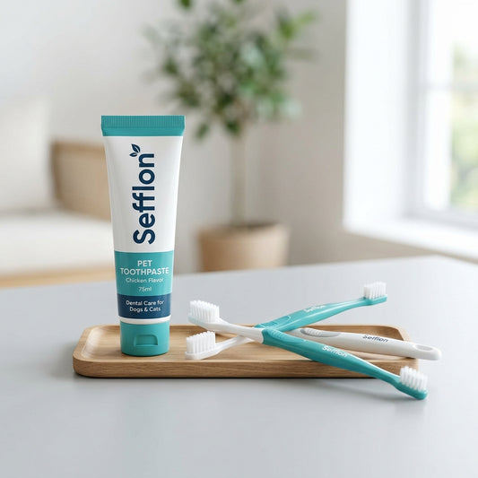 ProClean™ Pet Oral Care Set (Toothpaste + 3 Brushes)